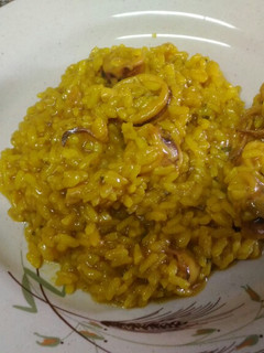 Una foto de Arroz con calamares