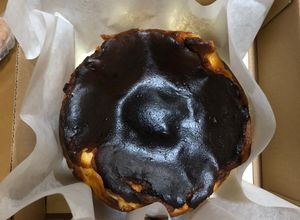 Foto resep Basque burnt cheesecake