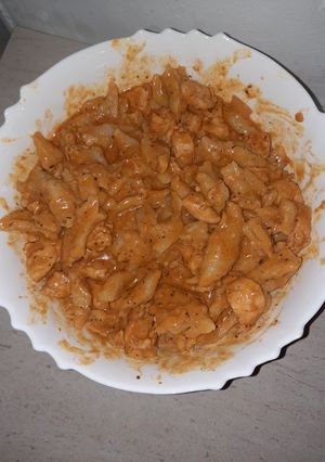 Csirkemelles nokedli recept fotója