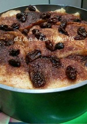 Foto resep Puding Roti Kayu Manis Mudah dan Lezat