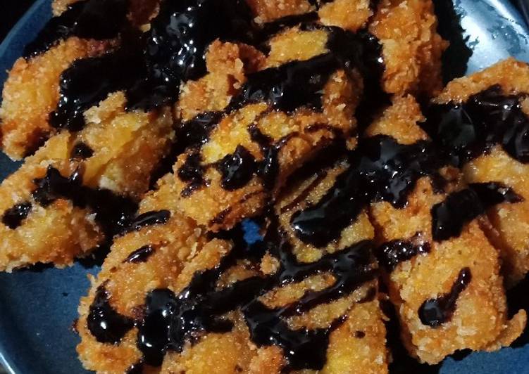 Pisang Goreng Panir Coklat