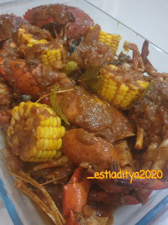 Foto resep Kepiting Saos Padang 🦀🌽