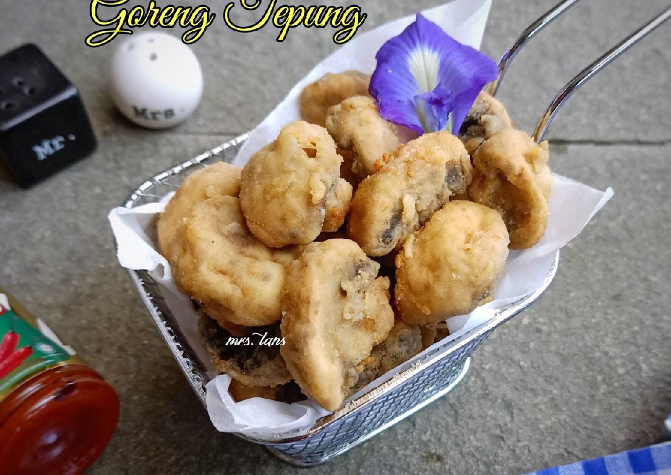 Jamur Kancing Goreng Tepung