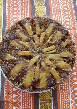 Foto principal de Bizcocho de manzanas estilo Tatin🍎🍎🍎