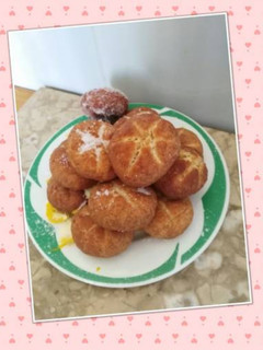 Una foto de Buñuelos de naranjas