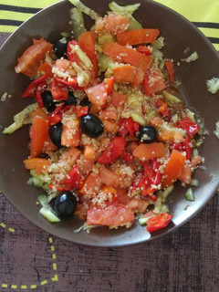 Una foto de Ensalada de quinoa