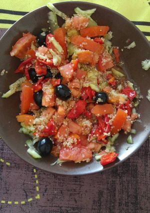 Una foto de Ensalada de quinoa