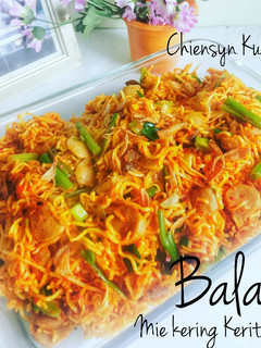 Foto resep Balado Mie kering Keriting