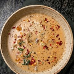A picture of Creamy Mushroom Curry.