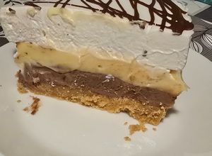 O poză a rețetei Tort Kinder.
