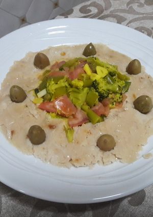 Foto principal de Puré de alubia blanca vegano