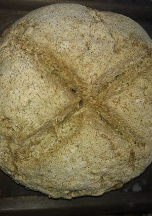 Ír szódás kenyér gluténmentesen recept fotója