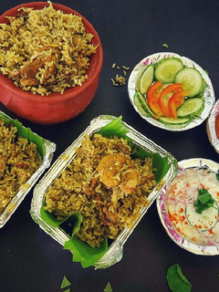 தொன்னை பிரியாணி(thonnai biryani recipe in tamil) செய்முறை முக்கிய புகைப்படம்