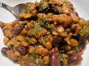 A picture of lentils slow cooker