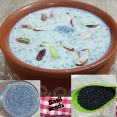 A picture of Basil/Sabja Seeds Khree /Quick Weight Loss for sabja seeds/.