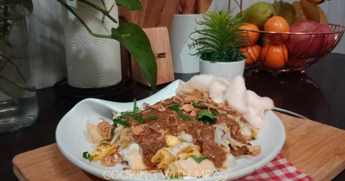 Resep Tahu Telor tek-tek / Tahu Tek oleh kreasivinagoest - Cookpad