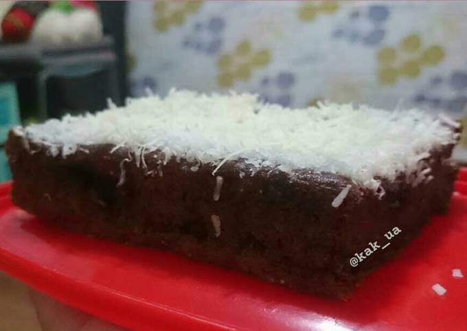 Banana cake ala- ala (no telur, no mixer, no oven)