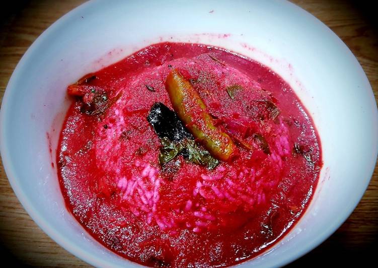 Beetroot Rasam (Soup) Version 2