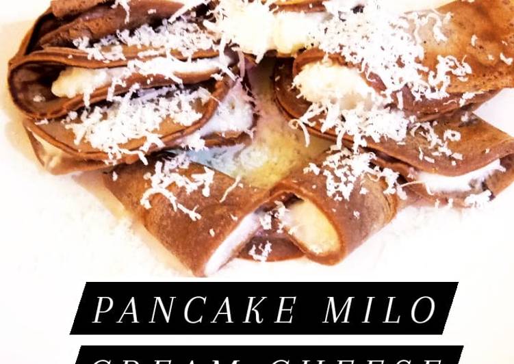 Pancake Milo Cream Cheese