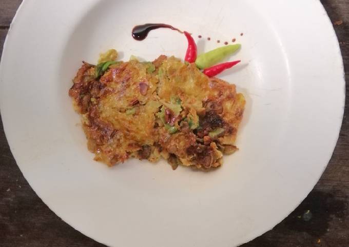 Cara Masakan Resep Telur dadar pare