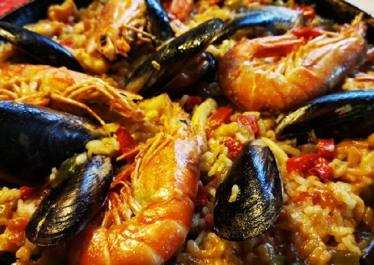 Paella marinera