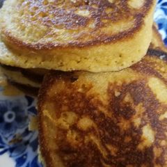 High protein pancakes A picture of High protein pancakes.