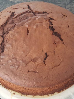 Una foto de Bizcocho de chocolate