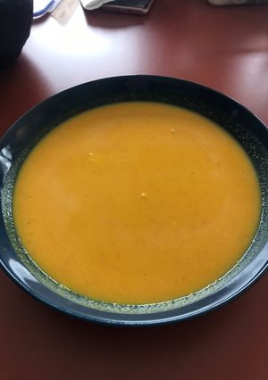 Una foto de Sopa de calabaza