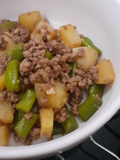 Foto resep Tumis Daging Cincang Buncis Kentang