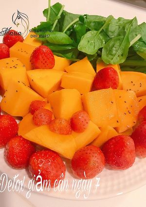 Hình của món Detox giảm cân ngày 7.