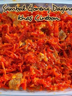 Foto resep Sambal Goreng Daging khas Cirebon