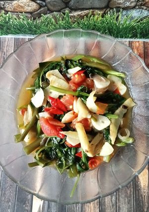 Foto resep Tumis Kangkung Saos Tiram