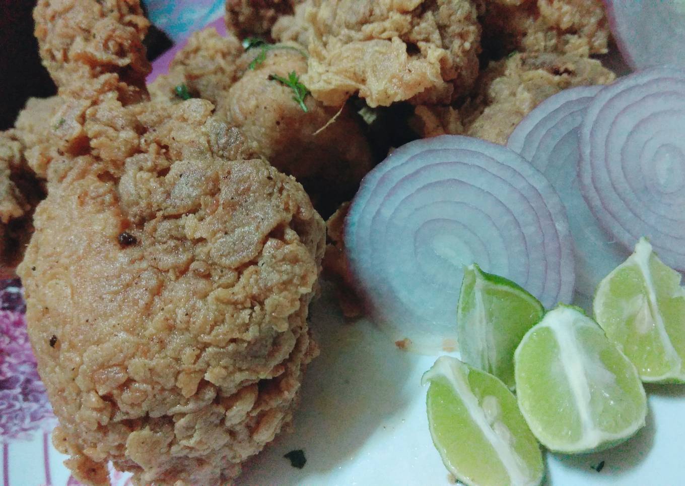Homemade fried chicken