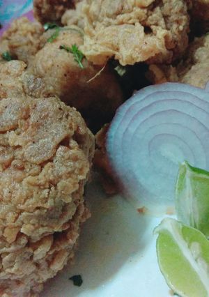 A picture of Homemade fried chicken.