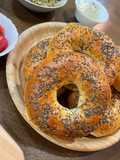 Chia seed bagel