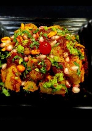 A picture of Sweet Potato Bhel.