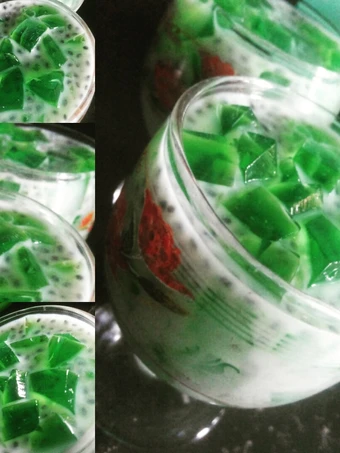 Langkah Mudah untuk Menyiapkan Resep Es agar rumput laut selasih yang Sempurna Anti Ribet, Menggugah Selera