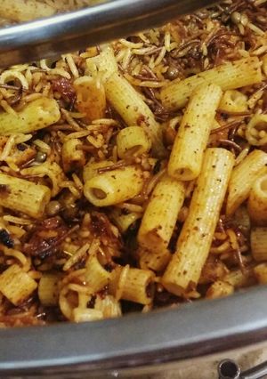 صورة لوصفة كشري ع طريقتي😍👍