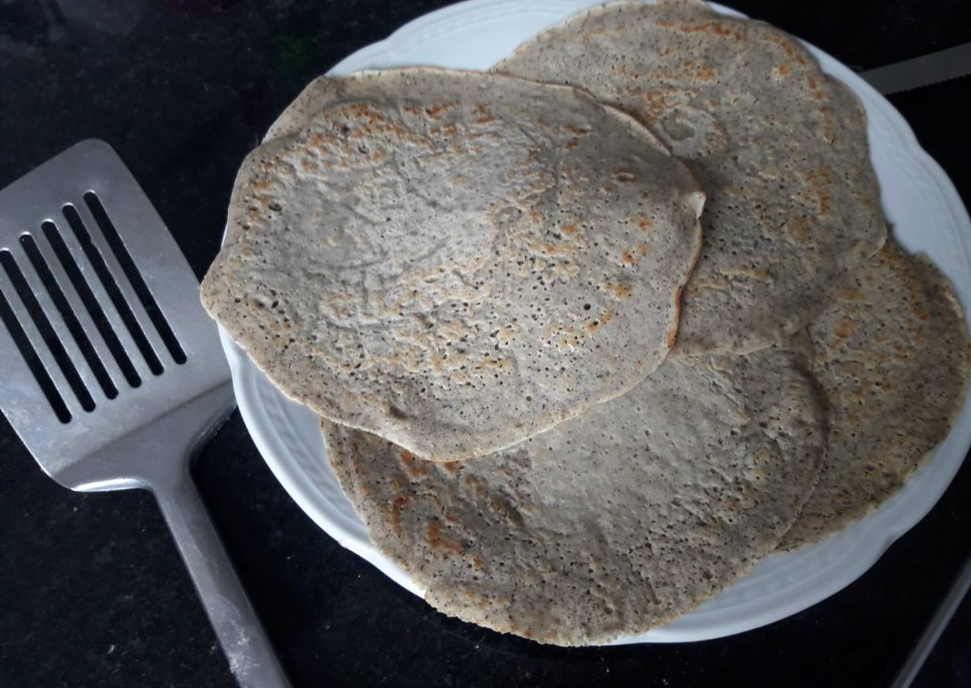 Crepas de harina de trigo sarraceno