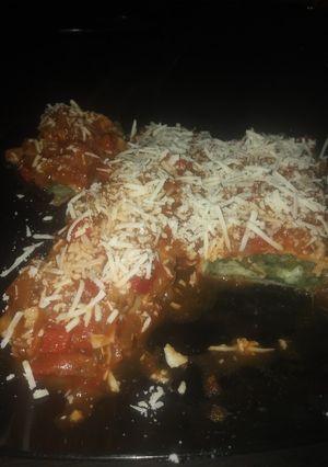 Una foto de Canelones de verdura