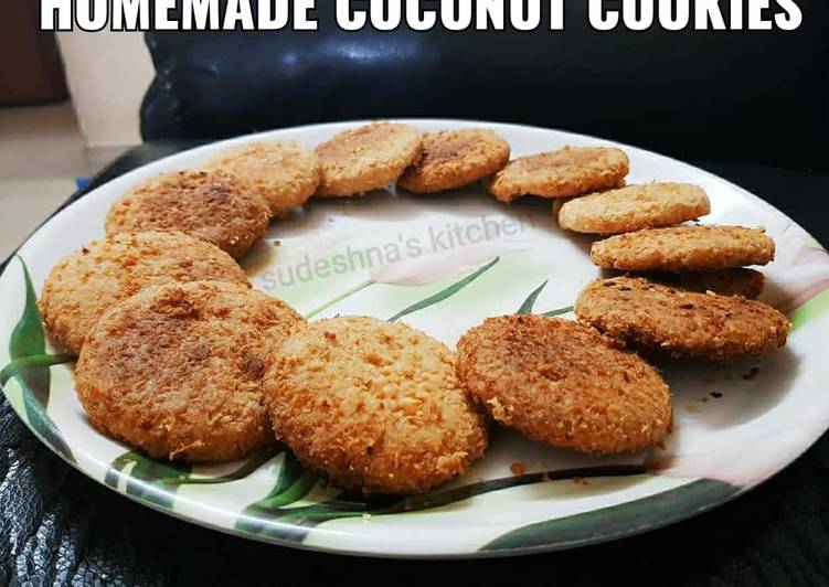 Simple Way to Prepare Perfect Coconut Cookies 🌹