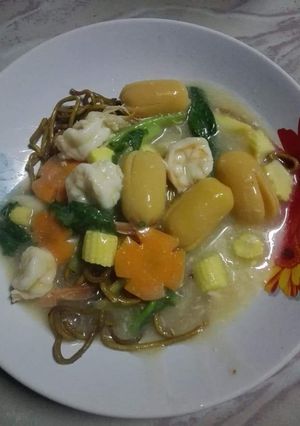 รูปของ ราดหน้าเส้นบะหมี่