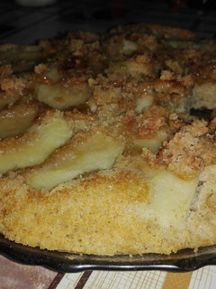 Una foto de Tarta invertida de manzana