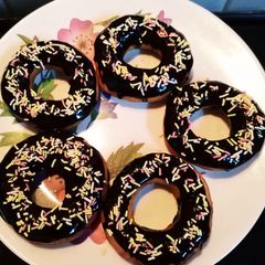 A picture of Chocolate Doughnuts.