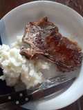 Chuletas con puré