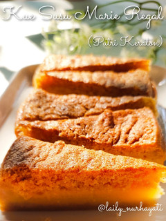 Foto resep Kue Susu Marie Regal (Putri Keraton)