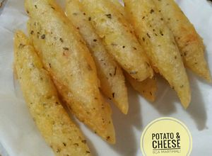 Foto resep Potato & cheese (cemilan bumil & batita)
