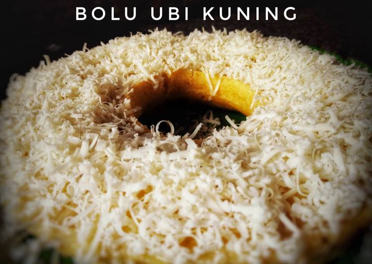 Langkah - Langkah Membuat Bolu Ubi Kuning 🍠 Enak