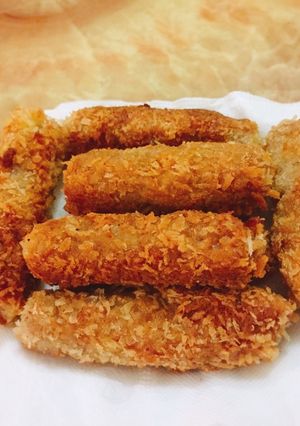 Hình của món Nem Chua Rán.