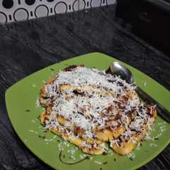 รูปของ 5. Pisang panggang cokelat keju
